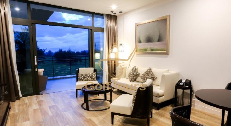 몽고메리 링크스 호텔 스위트 몬티 거실